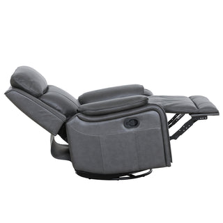 Brindle Swivel Glider Recliner - Charcoal