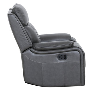 Brindle Swivel Glider Recliner - Charcoal