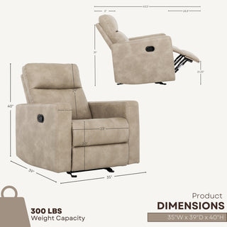 Fauteuil inclinable Bruce Glider