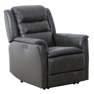 Carter Power Recliner - Granite