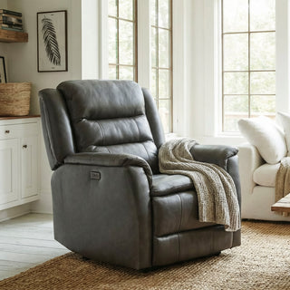 Carter Power Recliner - Granite