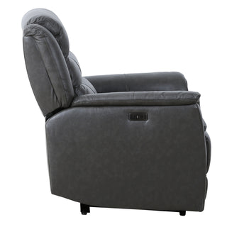 Carter Power Recliner - Granite