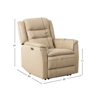 Fauteuil inclinable électrique Carter - Plage