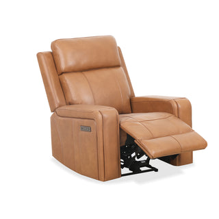 Cavron Power Glider Recliner - Cognac