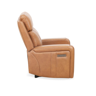 Cavron Power Glider Recliner - Cognac