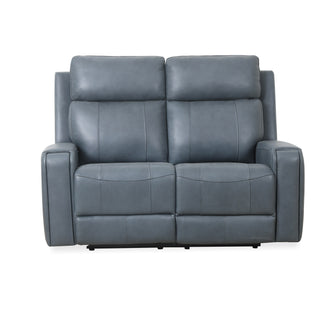 Cavron Power Reclining Loveseat - Blue
