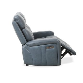 Cavron Power Reclining Loveseat - Blue