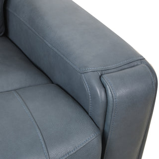 Cavron Power Reclining Loveseat - Blue