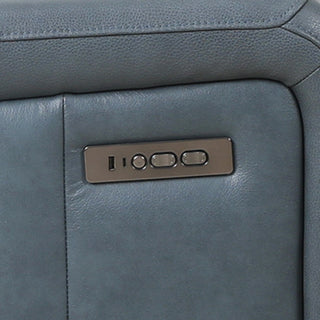 Cavron Power Reclining Sofa - Blue