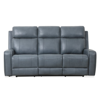 Cavron Power Reclining Sofa - Blue