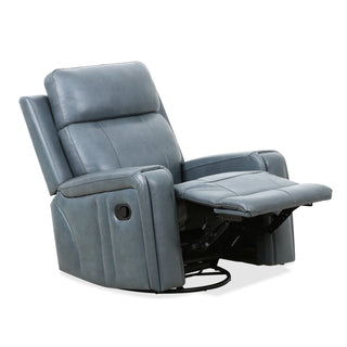 Cavron Glider Swivel Recliner - Blue