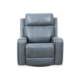 Cavron Glider Swivel Recliner - Blue