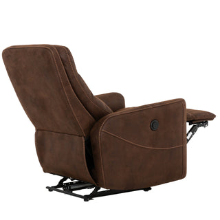 Cole Power Recliner - Dark Brown