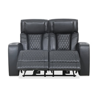 Colton Power Motion Loveseat - Black
