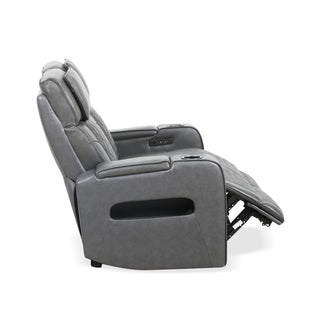 Colton Power Reclining Loveseat - Charcoal