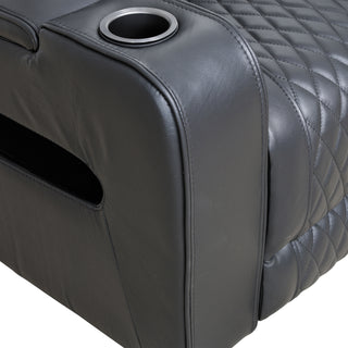 Colton Power Motion Loveseat - Black