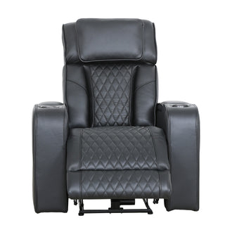Colton Power Glider Recliner - Black