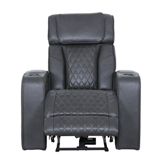 Colton Power Glider Recliner - Charcoal