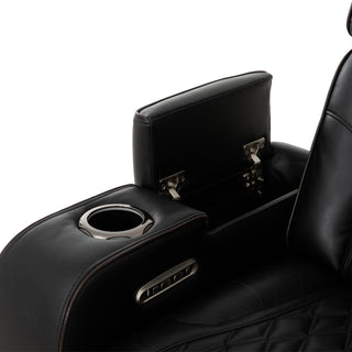Fauteuil inclinable électrique Colton - Noir
