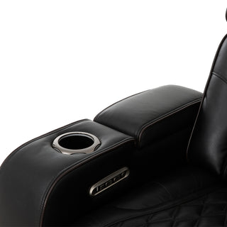 Colton Power Glider Recliner - Black