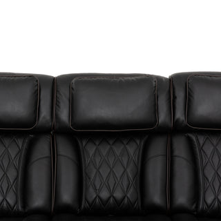 Colton Power Reclining Sofa - Black