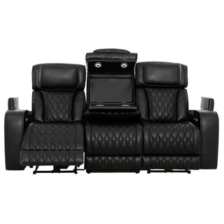 Colton Power Reclining Sofa - Black