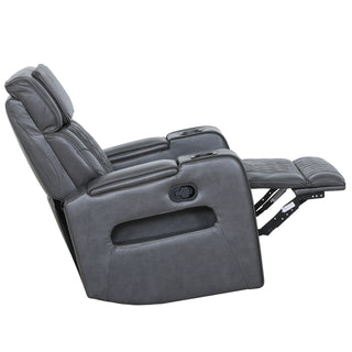 Colton Swivel Glider Recliner  - Charcoal