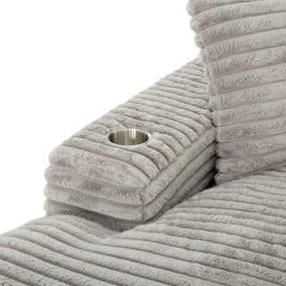 Cuddler Chaise - Grey