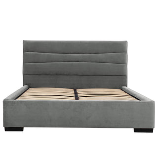 Delaney Platform Bed - Grey