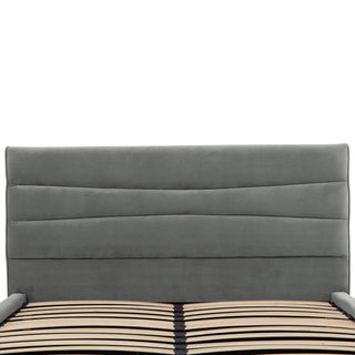 Delaney Platform Bed - Grey