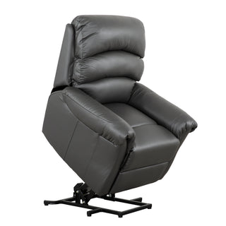 Fresna Power Lift Recliner - PVC Charcoal
