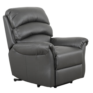 Fresna Power Lift Recliner - PVC Charcoal