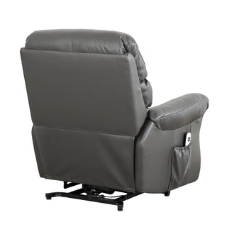 Fresna Power Lift Recliner - PVC Charcoal