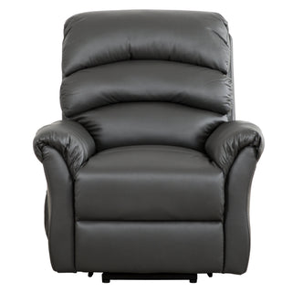 Fresna Power Lift Recliner - PVC Charcoal