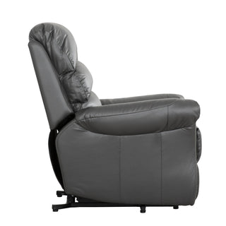 Fresna Power Lift Recliner - PVC Charcoal