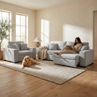 Galveston Power Slide Sofa + Chair