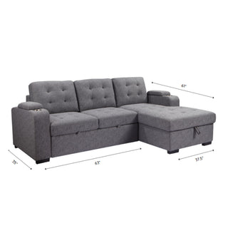 GianMaria Right Facing Sleeper Sectional