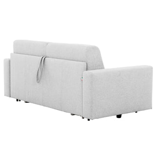 Stearns & Foster® Giotto Sofa Bed  - Silver