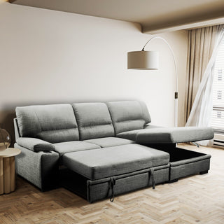 Guiseppe Right Facing Sleeper Sectional