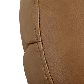 Isla Round Ottoman - Caramel