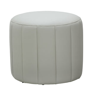 Isla Round Ottoman - Grey