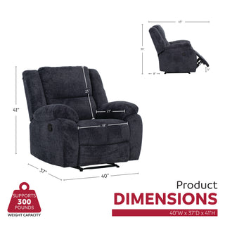 Fauteuil inclinable à bascule Matthew