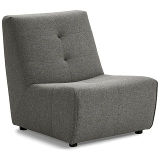 Mitan Armless Chair - Grey