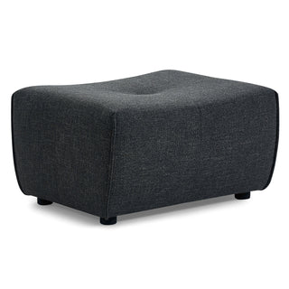 Mitan Ottoman - Charcoal