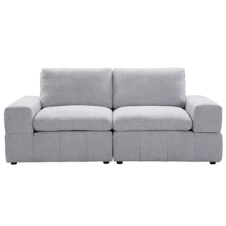 Momento 3-Piece Modular Loveseat