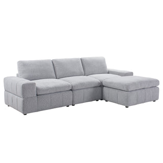 Momento 4-Piece Modular Sofa with Ottoman