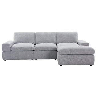 Momento 4-Piece Modular Sofa with Ottoman