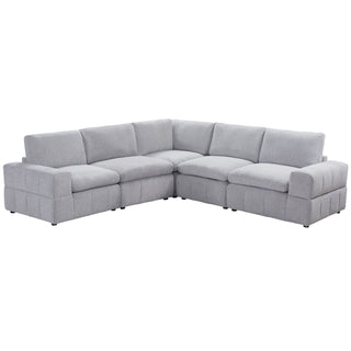 Momento 6-Piece Modular Corner Sofa