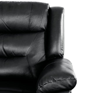 Montana Reclining Sofa - Black