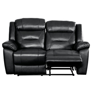 Montana Reclining Loveseat - Black